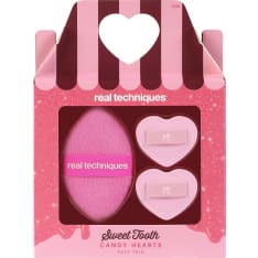 Real Techniques Sweet Tooth Candy Hearts Powder Puff Set