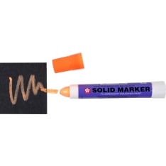 Solid Marker Fluori oranssi merkintäkynä