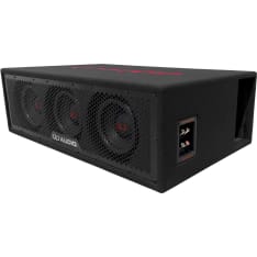 DD Audio LE-208.3 - 0.7Ohm 1800W 3x8" koteloitu subwoofer
