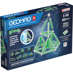 Geomag Glow Recycled 60 magneettinen rakennussarja