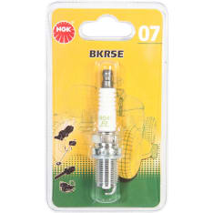 NGK BKR5E spark plug blister