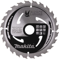 Makita B-32041 190x30x2,0 mm Z-24 pyörösahanterä