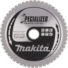Makita HM 150mm Z-52 for accurate metalworkers