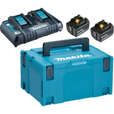 Makita LXT 197629-2 18V 2X5Ah tuplalaturi powerpack