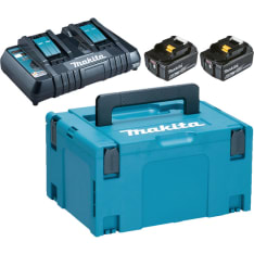 Makita LXT 198077-8 18V 2x6Ah tuplalaturi powerpack