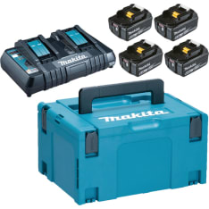 Makita LXT 198091-4 18V 4x6Ah tuplalaturi powerpack