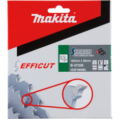 Makita 165 x 20 x1,45 mm Z-56 pyörösahanterä