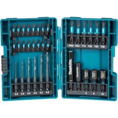 Makita B-66896 33-osainen Impact Black ruuvauskärkisarja