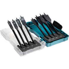 Makita 8-osainen 1/4" kuusiokantakiinnitys puuporanteräsarja