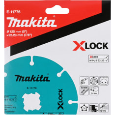 Makita X-lock 125x2.0mm diamond cutting disc