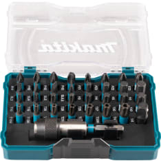 Makita 33-osainen 25mm impact black ruuvauskärkisarja
