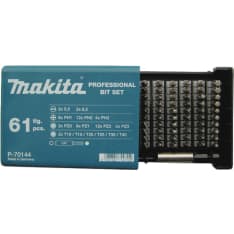 Makita magneettipidin + 61-osainen bitsisarja