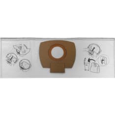 Makita P-78293 fleece pölypussi 5kpl