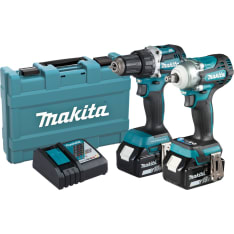 Makita LXT DLX2410G 18V 6Ah akkukonesarja