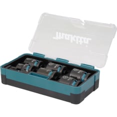 Makita Black Impact 1/2 7-piece power socket assortment