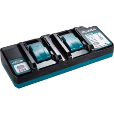 Makita XGT DC40WA/1911l9-4 40V latauslaite kahdelle akulle
