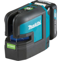 Makita CXT SK106GDWA 12V Max 2Ah vihreä yhdistelmälaser pisteillä