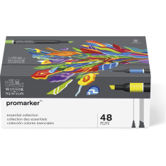 W&N Promarker Essential Collection 48 colored pencils set