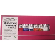 Winsor & Newton 10 x 37ml öljyvärialoitussetti