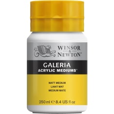 Winsor & Newton Galeria Acrylic matt medium 250ml akryylimaalausaine