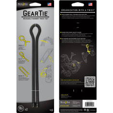 Nite Ize Gear Tie 18 Black niputin