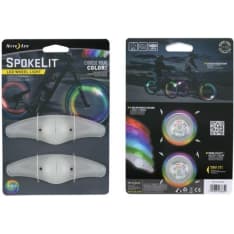 Nite Ize SpokeLit 2-pack DiscoSelect -vannevalo