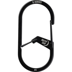 Nite Ize G-Series Dual Camber Carabiner #3 musta