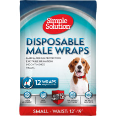 Simple Solution disposable male wraps, 12 pcs., S male protection