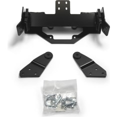Warn Arctic Cat Alterra 400/450 16-17 puskulevyn asennussarja etu