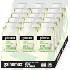 Gainomax High Protein Pear Ice cream 15x250 ml proteiinijuoma