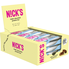 Nick's protein bar Triple Chocolate 12x50g