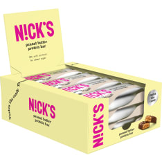 Nick's Peanut Butter 12x50g proteiinipatukka