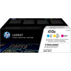 HP 410X syaani/Magenta/keltainen värikasetti