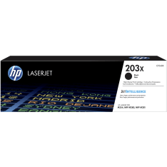 HP 203X musta laservärikasetti