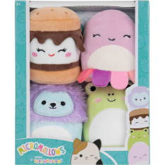 Squishmallows Micromallows 4 kpl pehmohahmo