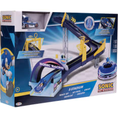 Sonic 1:64 scale die cast trackset E-stadium autorata