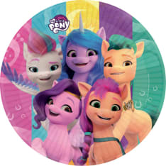 My Little Pony 8 kpl pahvilautanen