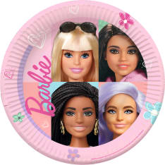 Barbie 8 kpl pahvilautanen