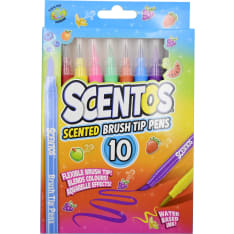 Scentos tuoksuvat sivellinkärkitussit 10 kpl