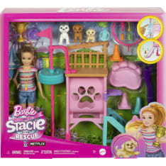 Barbie Stacie Puppy Playground leikkisetti