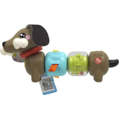 Fisher-Price Click & Spin Activity Pup mäyräkoira