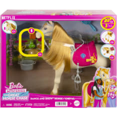 Barbie The Great Horse Chase hevonen äänitoiminnoilla