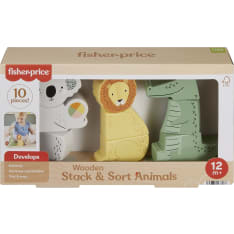 Fisher-Price Wood Stack & Sort Animals pinoamiseläimet