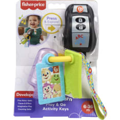 Fisher-Price Play & Go Activity Keys ensiavaimet
