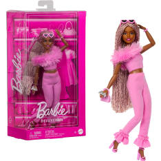 Barbie Deluxe Style Braided Hair braided hair doll