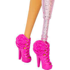 Barbie Deluxe Style Rose mustat hiukset nukke