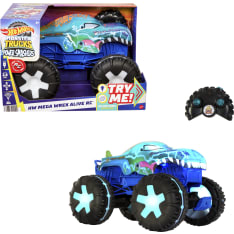 Hot Wheels Monster Trucks Mega Wrex 1:15 radio-ohjattava monsteriauto