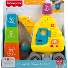 Fisher-Price Count And Stack Crane kaivuri