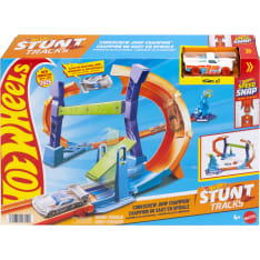 Hot Wheels Stunt Tracks Corkscrew Jump Champion rata