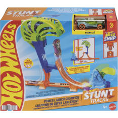 Hot Wheels Stunt Tracks Vertical Slam Launch autorata